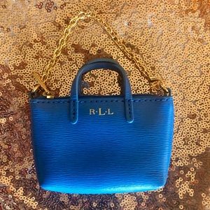 Authentic RALPH LAUREN Mini Bag Charm or Keychain